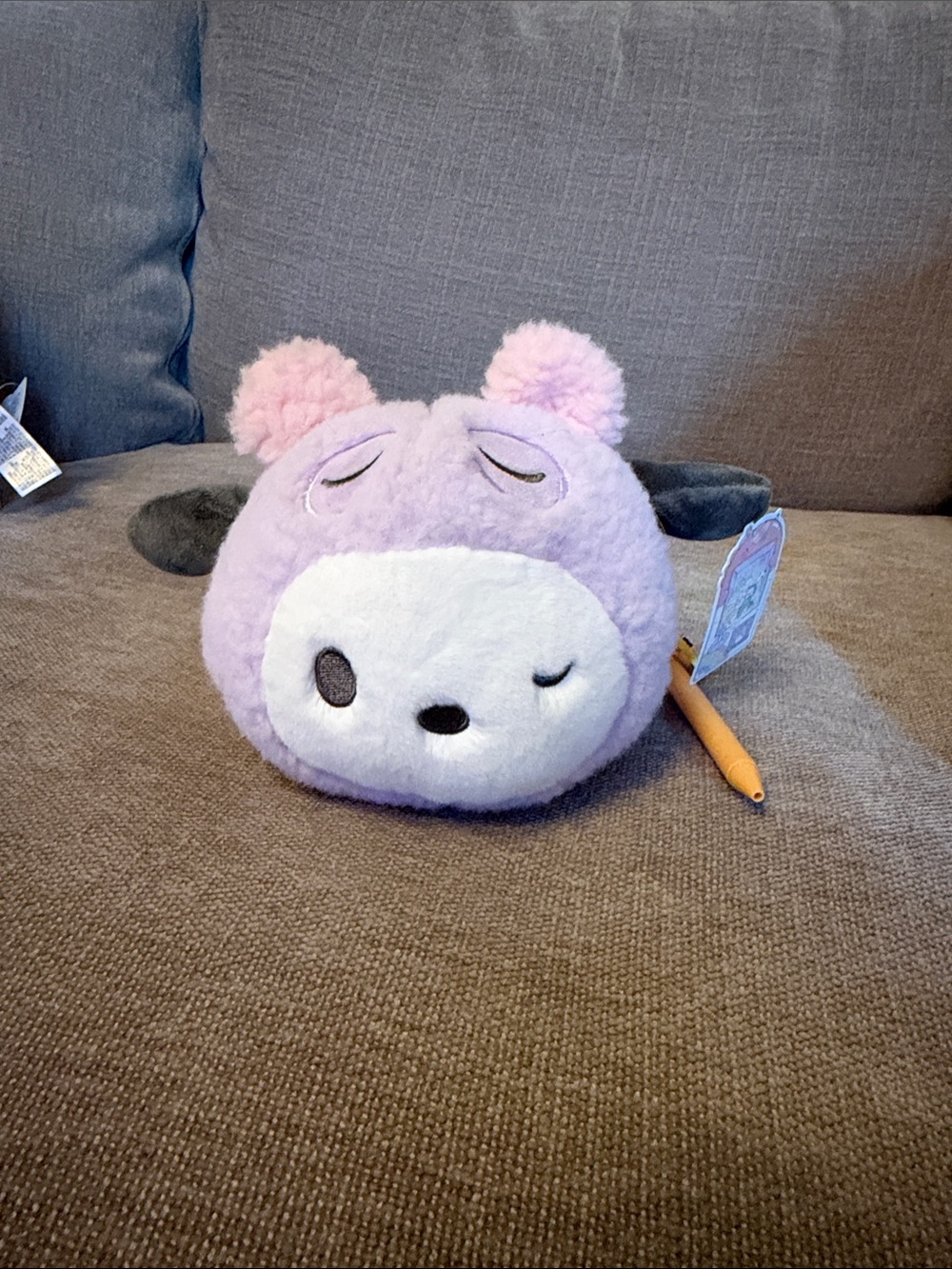 Sanrio Pochacco Fuzzy Plush purple
